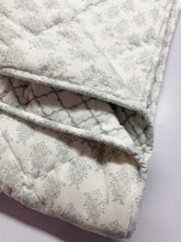 Reversible Quilt - August Tern Gray and Lattice